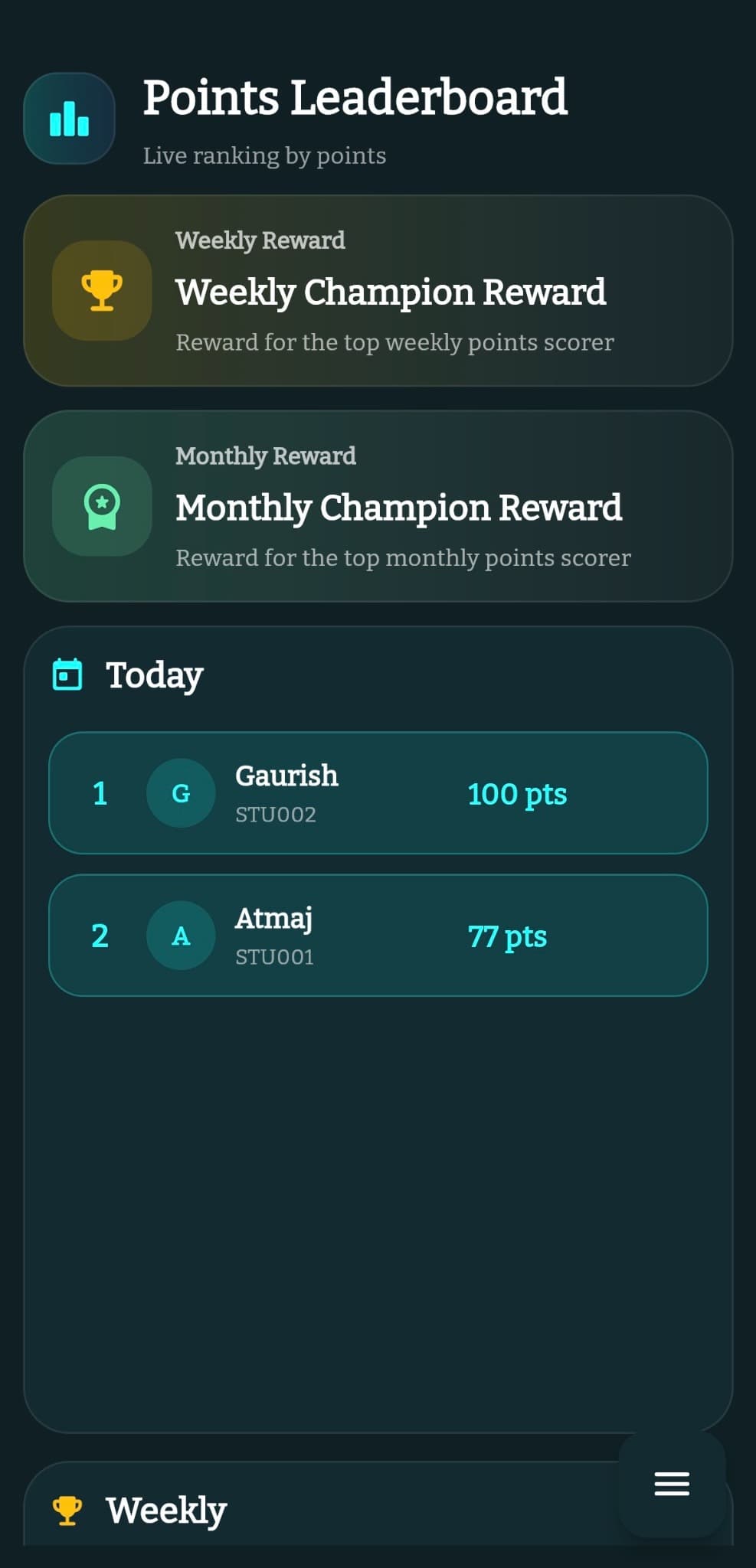 Your consistency becomes visible.